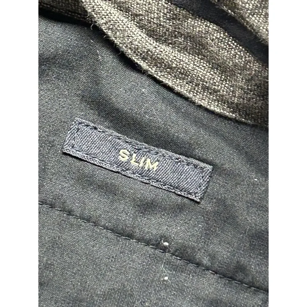 J Crew Bowery Dress Pants Men's Sz 33x32‎ Gray Cotton Slim Fit Casual Preppy